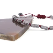 Hematit Doğal Taş Erkek Bileklik EBLK-326 thumbnail 4