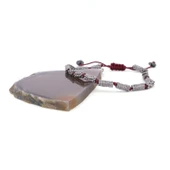 Hematit Doğal Taş Erkek Bileklik EBLK-326 thumbnail 3