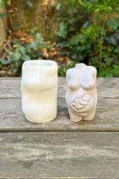 Hamile Kadın Tekli Silikon Mum Kalıbı thumbnail 2