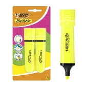 Bic Marking Flat Fosforlu Kalem Sarı 2 Li - 1