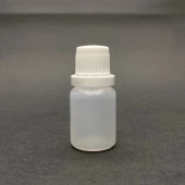 10 cc Shot Şişesi  - Kilitli Kapaklı - Natürel - 10 ml Polietilen Shot Şişesi x 10 adet thumbnail 1