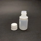 10 cc Shot Şişesi  - Kilitli Kapaklı - Natürel - 10 ml Polietilen Shot Şişesi x 10 adet thumbnail 2