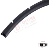 VW Transporter T5 T6 T6.1 Caravelle Multivan 7H0837565 İçin Ön Sol Çamurluk Kapı Alt Fitili thumbnail 4