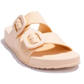 Igor S10334CN Habana Brillo Bej Ortopedik Günlük Kadın Terlik - 1