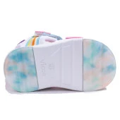 Vicco Flow II 332P24Y202CN Beyaz Pembe Ortopedik Günlük Kız Çocuk Spor Sandalet - 4