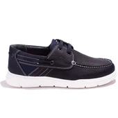 Hammer Jack 10224100CN Hernes Lacivert Ortopedik Günlük Erkek Deri Ayakkabı - 2