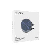 Shaza SF5503 Magsafe Uyumlu 15W Kablosuz Şarj 2in1 Araç İçi Telefon Tutucu - 4