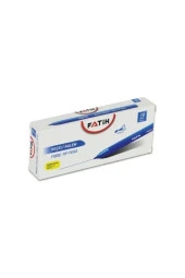 Fatih Keçeli Boya Kalemi Ofis Tipi Mavi (10 Lu Paket) - 1