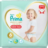 Prima Premium Care Külot Bebek Bezi Beden:6 (15+) Extra Large 28 Adet Ekonomik Pk - 4