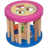 Playwood Eğitici Ahşap Silindir Bultak - 1