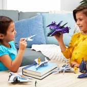 Lightyear Zurg Savaş Uçağı Figürü HHJ61 thumbnail 7