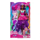 Barbie Sihirli Dokunuş Peri Masalı Elbiseli Bebek HLC31 - 2