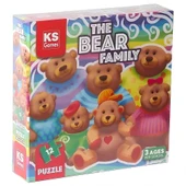 KS Games The Bear Family Pre-School Puzzle - 1
