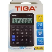 Tiga TG-108N Masaüstü 12 Haneli Hesap Makinesi thumbnail 2