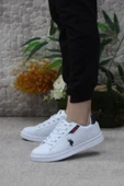 U.S. Polo Assn. Costa Wmn Beyaz Lacivert Orijinal Ürün Sneaker Kadın Ayakkabı thumbnail 3