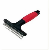 Ferplast Gro 5874 Kıtık Açıcı Çift Sıra Tırmık Köpek Tarağı 15x11x3 Cm - 1