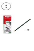 Fatih FA15010KL4B 12'li 4B Dereceli Kurşun Kalem - 1