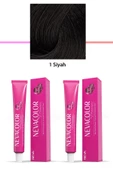 2 li Set Premium 1 Siyah - Kalıcı Krem Saç Boyası 2 X 50 g Tüp - 1
