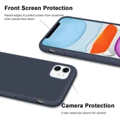 Apple iPhone 11 Kılıf Velvet İçi Kadife Lansman Silikon - 5
