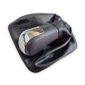 Skoda Octavia A6 2009-2012 Vites Topuzu Körük Çerçeve 5 İleri Siyah - 3