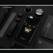 Shengo Apple iPhone 6S/6 Kılıf Kenarları Taşlı Silikon thumbnail 4