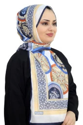 MİNELLİ DESENLİ SOFT ŞAL EŞ5337-13 - 1