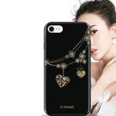 Shengo Apple iPhone 6S/6 Kılıf Kenarları Taşlı Silikon thumbnail 2