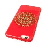 Shengo Apple iPhone 6S/6 Kılıf Kenarları Taşlı Silikon thumbnail 5