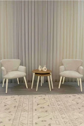 LOVİSSE HOME Pofuduk Teddy Berjer - Tekli Koltuk - Bekleme, Cafe, Ofis, Balkon, Güzellik Merkezi,çay Seti Koltuk - 3