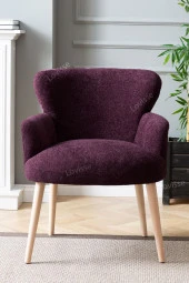 LOVİSSE HOME Mor Teddy Berjer , Salon, Balkon, Ofis, Bekleme, Güzellik Merkezi - 3