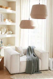 LOVİSSE HOME Flora Tasarım Berjer - Minimalist, Şık Ve Rahat - Salon, Balkon, Ev,ofis, Mağaza Berjer - 2