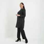Ekose Desen Tunik Pantolon İkili Takım 2692B - 5