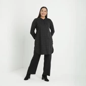 Ekose Desen Tunik Pantolon İkili Takım 2692B - 7