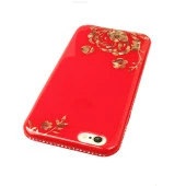 Shengo Apple iPhone 6S/6 Kılıf Kenarları Taşlı Silikon thumbnail 4