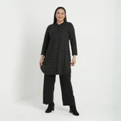 Ekose Desen Tunik Pantolon İkili Takım 2692B - 3