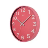 Girist Pembe Renk Dekoratif Duvar Saati 38 cm - 3