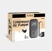 Auhma Dijital Şarjlı Lastik Şişirme Kompresörü AB6334 - 2