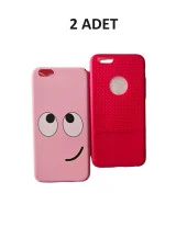 Cda Store İphone 6s Uyumlu Silikon Telefon Kılıfı 2 ADET - 1