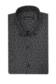 Atilla Özer Kısa Kol Klasik Erkek Gömlek-6609 - 1