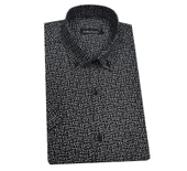 Atilla Özer Kısa Kol Klasik Erkek Gömlek-6609 - 2