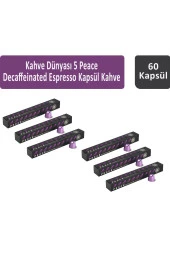 Kahve Dünyası 5 Peace Decaffeinated Espresso Kapsül Kahve 60 kapsül thumbnail 1