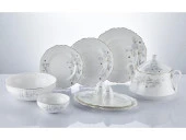 LAMEDORE ROYAL FLOWER 59PCS DINNER SET - 1