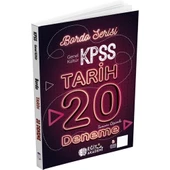 KPSS GK TARİH ÇÖZÜMLÜ 20 DENEME BORDO SERİSİ  EĞİT AKADEMİ - 1