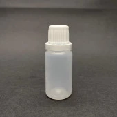 15 cc Plastik Şişe - Kilitli  Kapaklı- Şeffaf- x 10 Adet thumbnail 1
