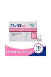 Bruno Baby Nazal Aspiratör Yedek Uç 6X10'Lu (SKT:08/2026) - 1
