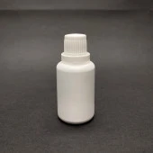 30 cc Plastik Şişe - Kilitli  Kapaklı- Mat Beyaz- x 10 Adet thumbnail 1