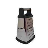 Lüx Saplı 4 köşe Rende 20 Cm Kutu Rende 3 Fonksiyonlu Kule Rende Peynir Sebze Patates Rende thumbnail 4