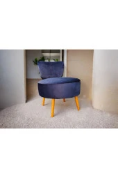 BEYLERBEYİ Çay seti tekli koltuk&puf,berjer(salon,mutfak,oturma odası,makyaj pufu) - 3