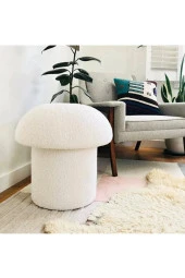 BEYLERBEYİ Mushroom Mantar Puf, welsoft kumaş,ayak makyaj pufu thumbnail 1