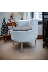 BEYLERBEYİ Tekli puf ,makyaj önü pufu,Çay Seti Tekli Koltuk, Berjer (SALON, BALKON, OFİS) - 1